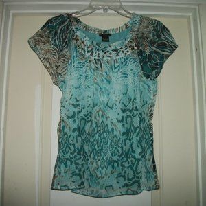 BEAUTIFUL BLUES FEMME W STUDS BLOUSE PS